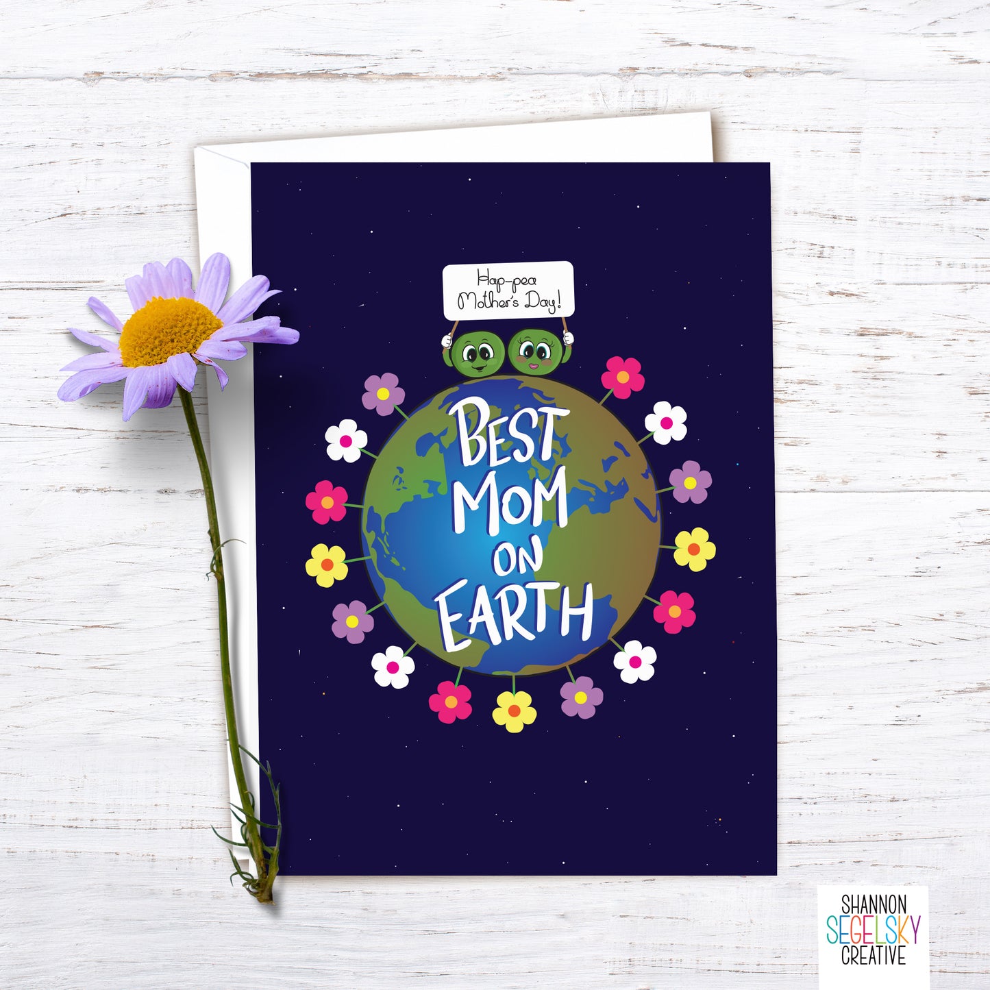 VegeCards® Best Mom on Earth - Mother's Day Card