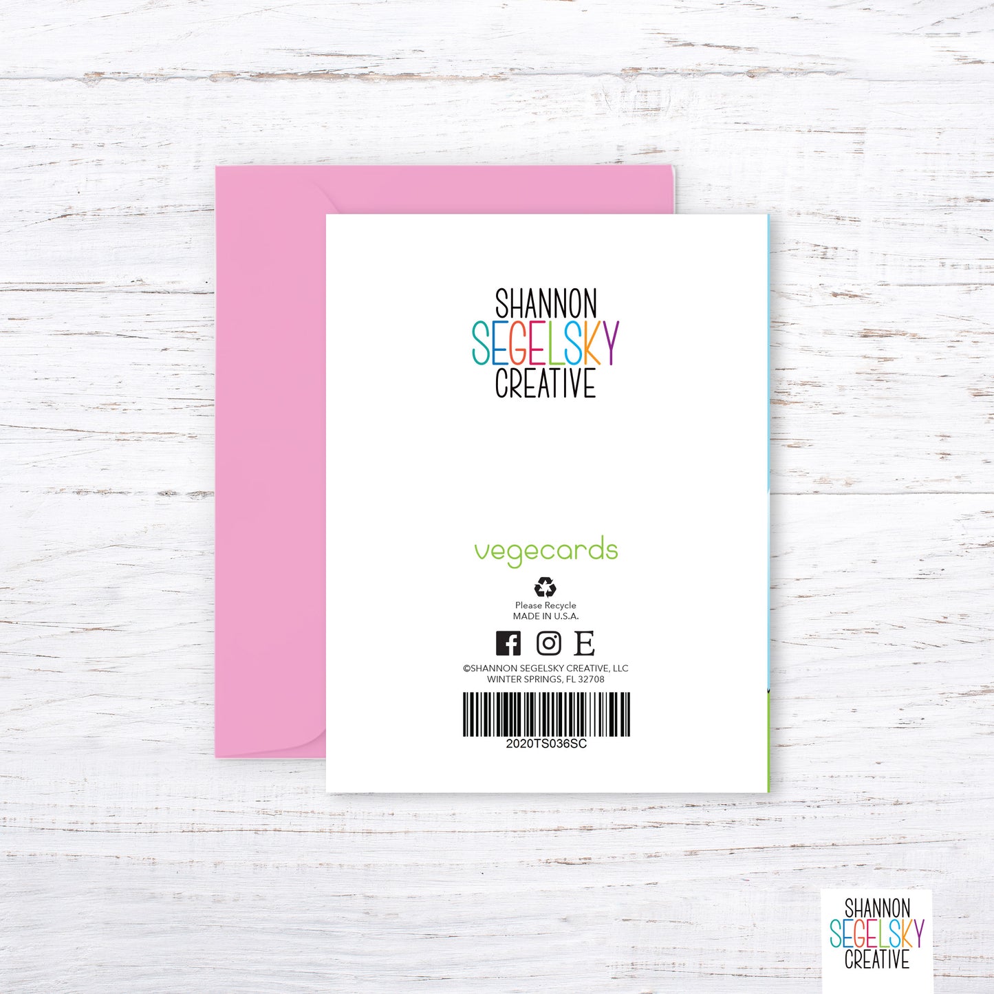 VegeCards® Donut Know How to Thank You Card