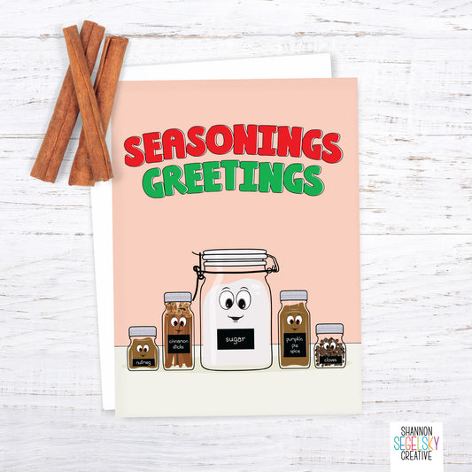 VegeCards® Seasonings Greetings Spices Card