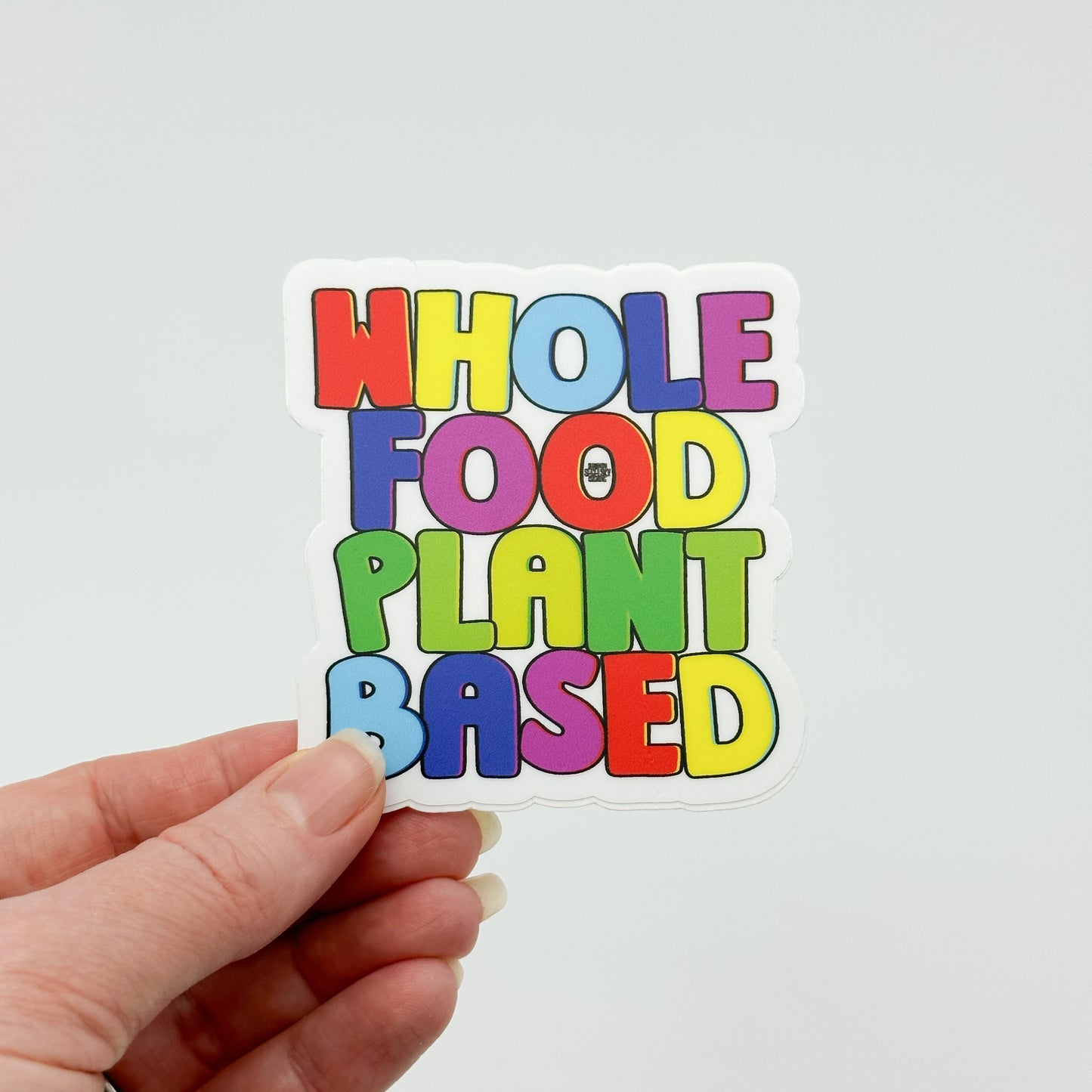 VegeCards® Whole Food Plant Based Vinyl Sticker