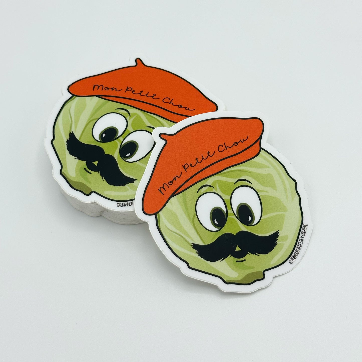 VegeCards® Mon Petit Chou - My Little Cabbage - Vinyl Sticker