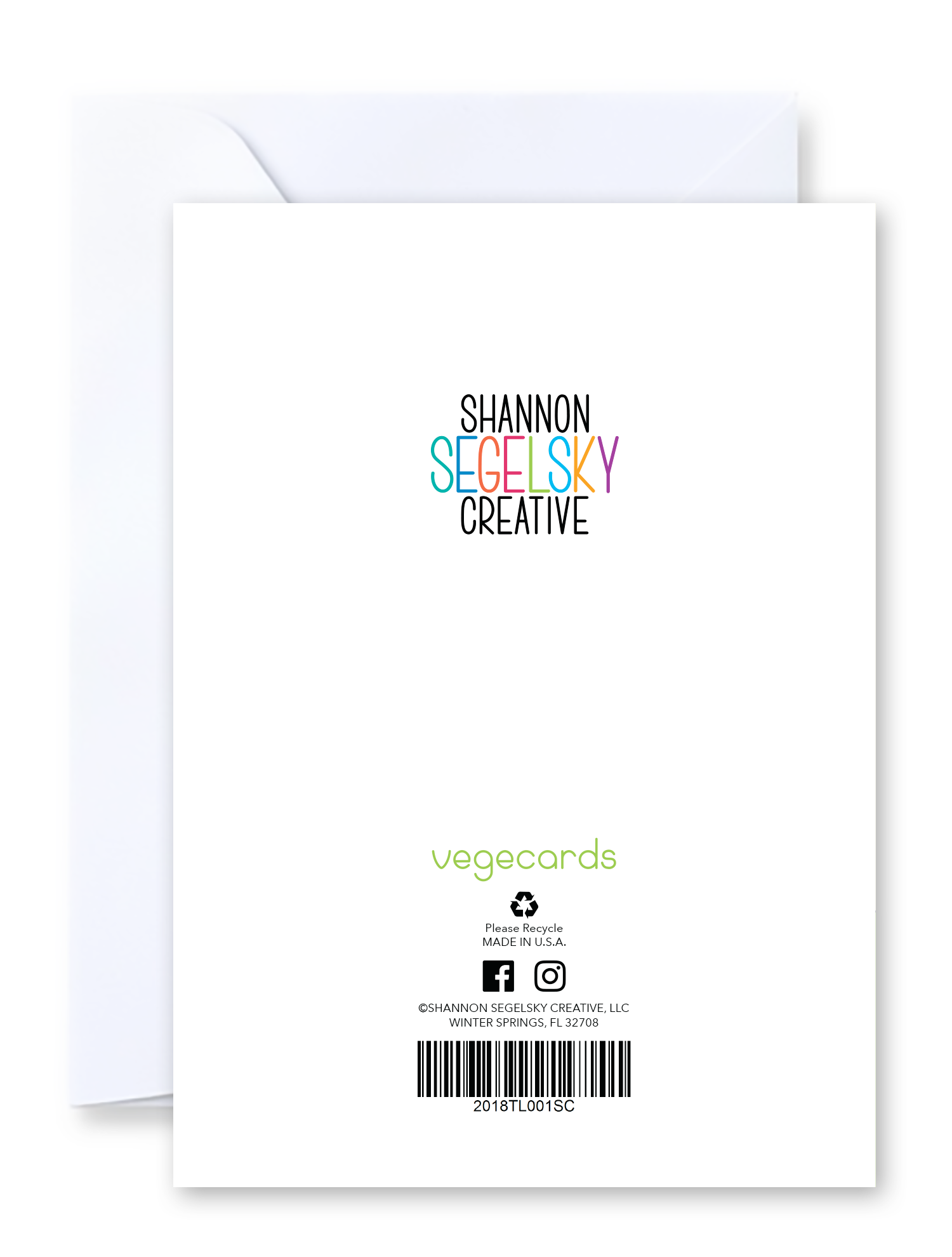 Peas & Carrots Anniversary Card Back