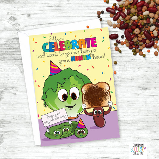 VegeCards® Veg•anniversary Card