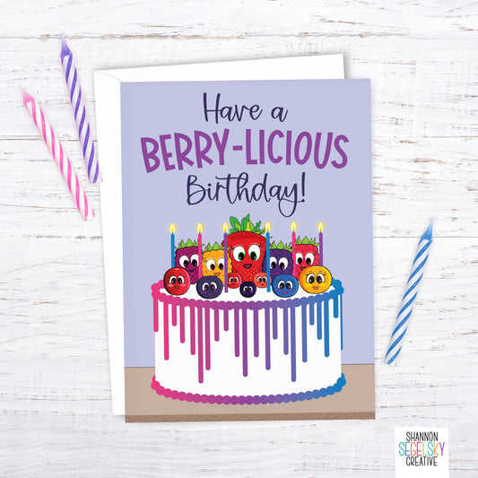 Berry-licious Birthday Card