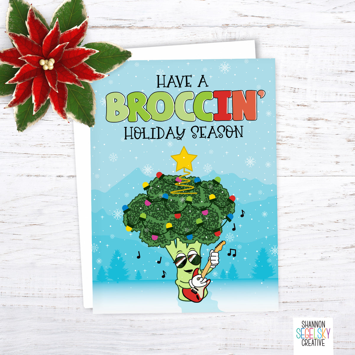 Broccin' Holiday Season Card
