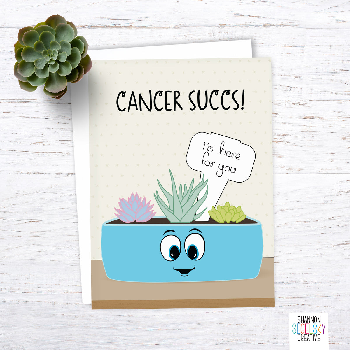 Cancer Succs - Get Well Support Card