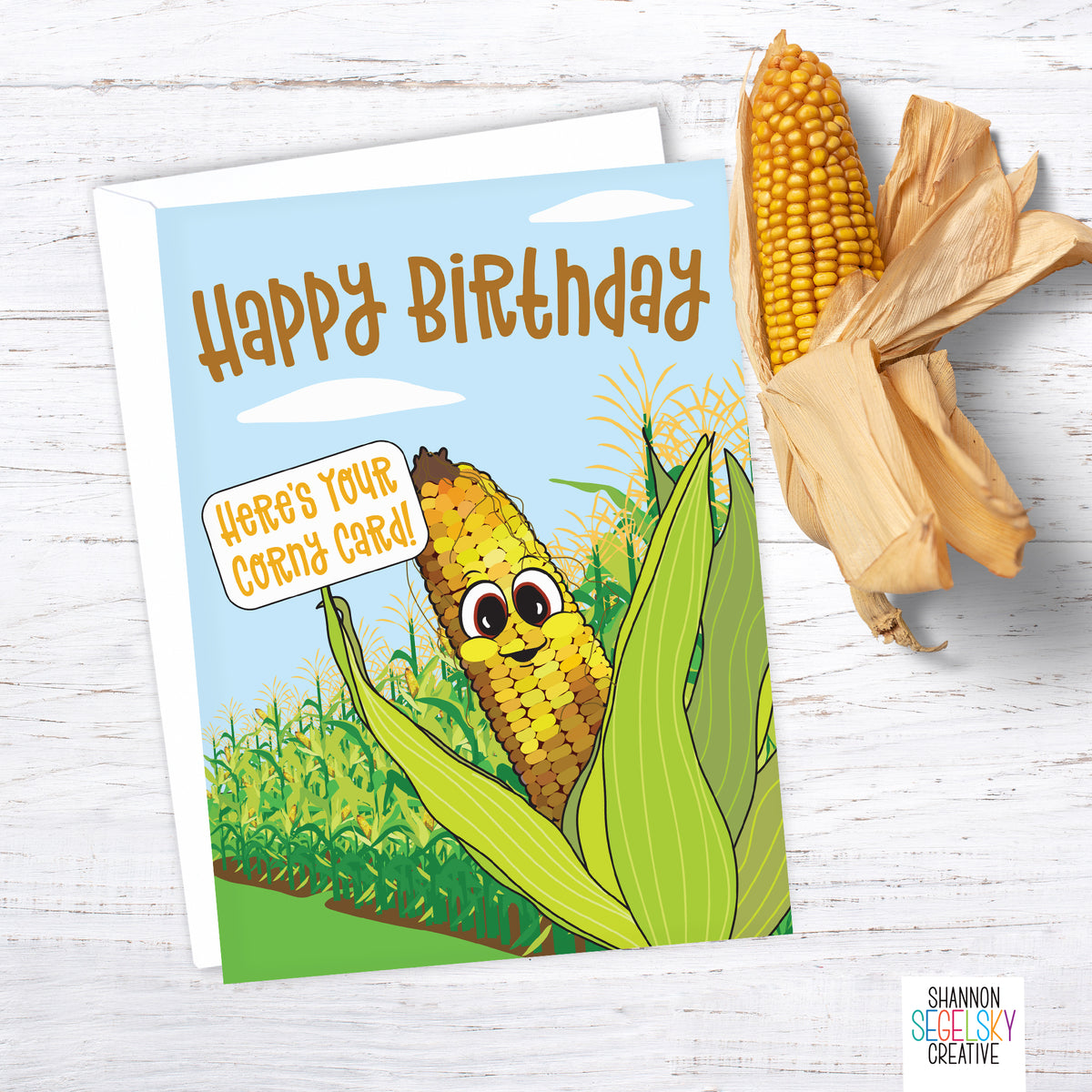 Corny Birthday Card