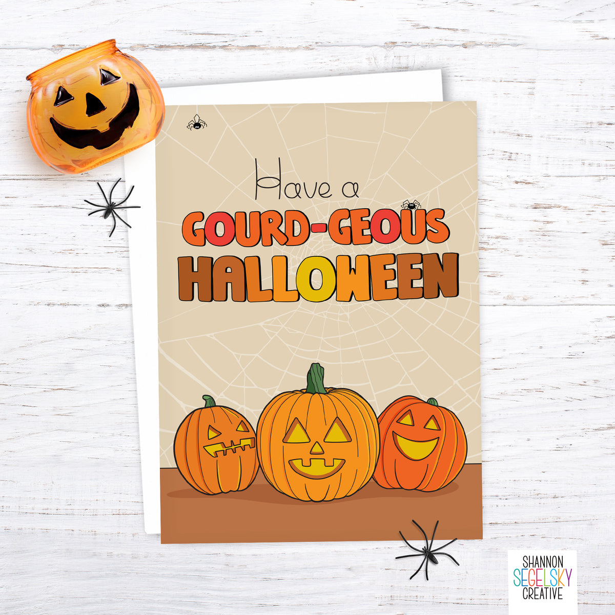 Gourd-eous Halloween Card